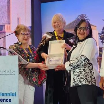 Ministra Norma Piña recibe premio de Derechos Humanos 2023 en Marruecos