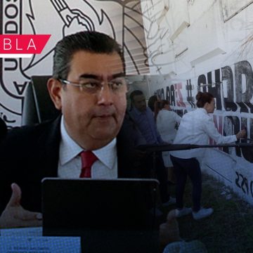 Gobierno de Puebla presenta denuncias por pintas de actores políticos
