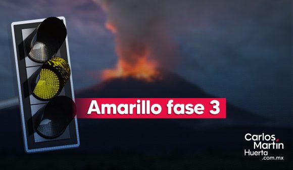 Popocatépetl - Amarillo Fase 3 - ¿Qué significa el cambio de alerta volcánica a Amarillo Fase 3?