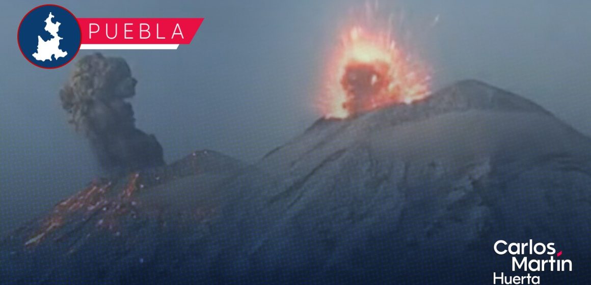Popocatépetl ha emitido más de 191 exhalaciones en las últimas 24 horas