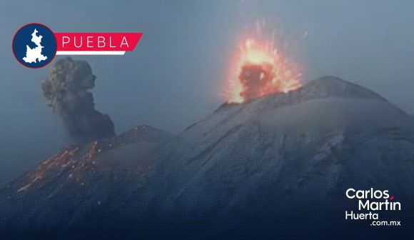 Popocatépetl ha emitido más de 191 exhalaciones en las últimas 24 horas