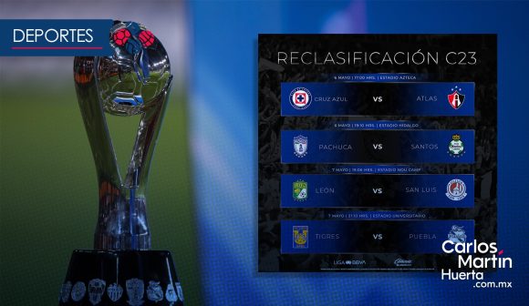 Listos los horarios de la reclasificación del Clausura 2023