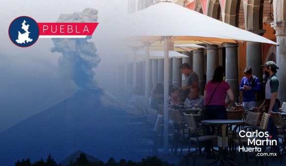 Restaurantes - Popocatépetl Baja demanda de mesas al aire libre en restaurantes por caída de ceniza: Canirac