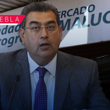Sergio Salomón llama al Ayuntamiento resolver conflicto en Mercado de Amalucan