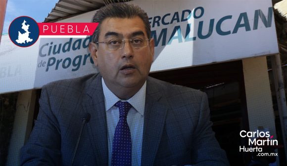 Sergio Salomón llama al Ayuntamiento resolver conflicto en Mercado de Amalucan
