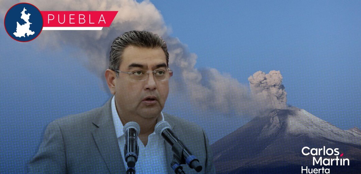 Gobierno de Puebla dará a conocer medidas preventivas por actividad del Popocatépetl