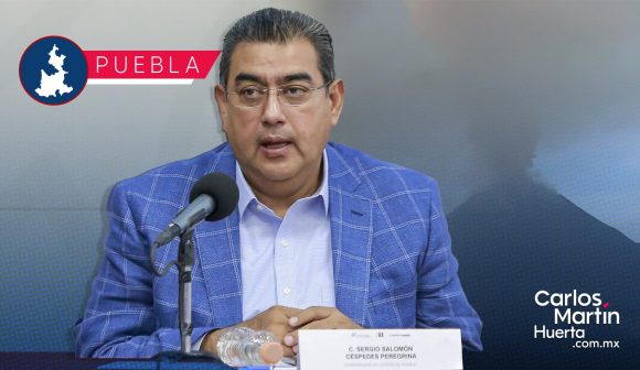 Sergio Salomón - Popocatépetl “Hay condiciones de mejora” tras disminución de caída de ceniza: Sergio Salomón