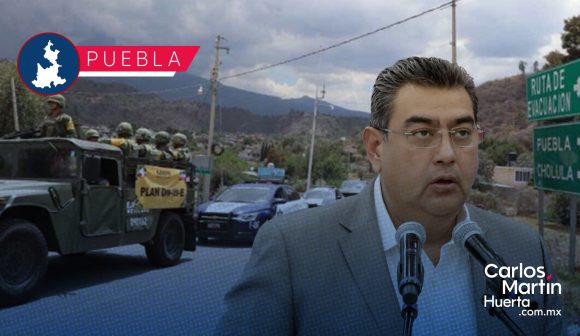 Sergio Salomón - preparados - volcán Gobierno preparado en caso de contingencia volcánica: Sergio Salomón
