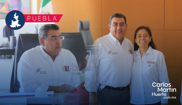 Sergio Salomón - reunión alcaldes Sergio Salomón se reúne con alcaldes para generar agenda de trabajo