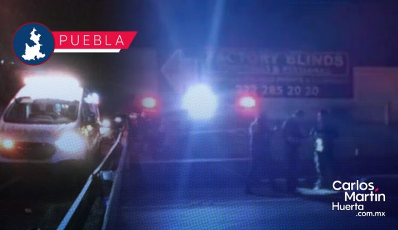 Sujeto arrolla y mata a joven en autopista Atlixcáyotl; se dio a la fuga