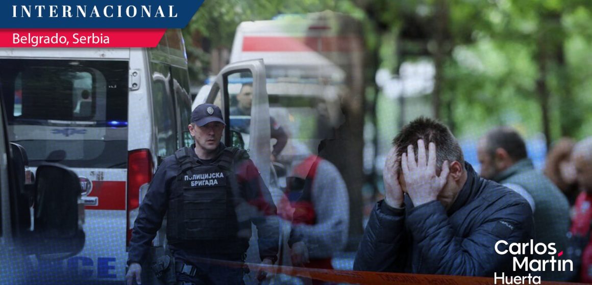 Estudiante mata a nueve personas en escuela de Belgrado