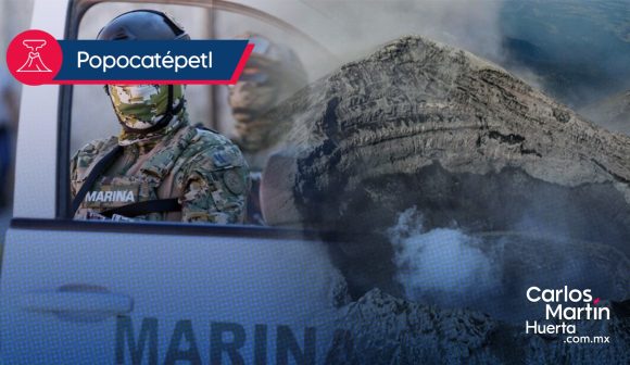 Todo listo para los sobrevuelos al cráter del volcán Popocatépetl