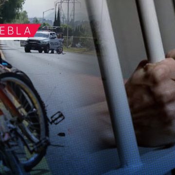 Ya duerme en reclusorio conductor que mató a ciclista de 16 años en la Recta a Cholula