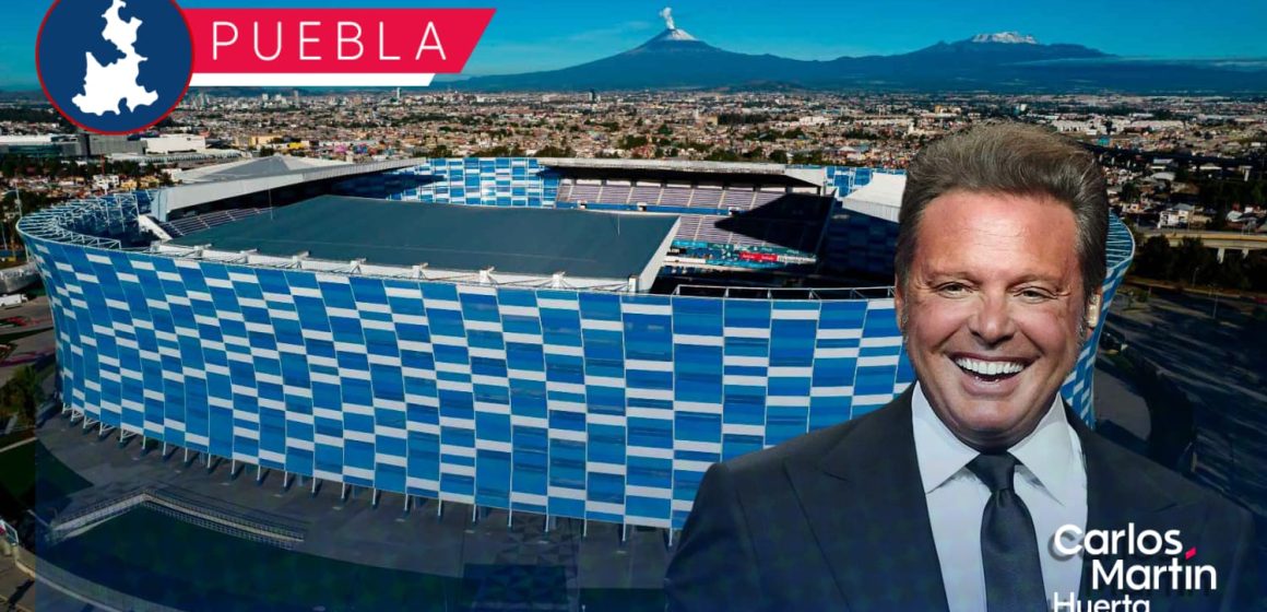 Concierto de Luis Miguel en Puebla, será en el Estadio Cuauhtémoc