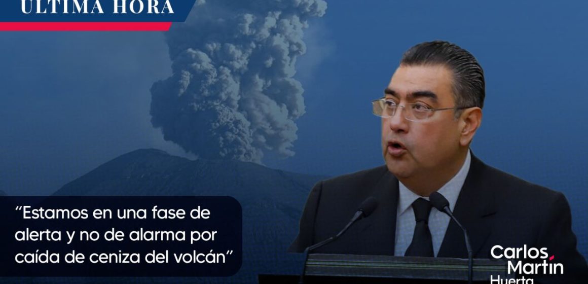 “Estamos en una fase de alerta y no de alarma por caída de ceniza del volcán”: Céspedes Peregrina