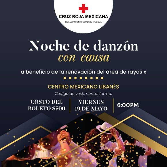 c70fa7ad-a9e2-42f6-8a8f-6820978e66cd Anuncia Cruz Roja “Noche de Danzón” con causa