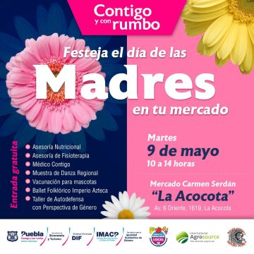 Celebración del Día de las Madres en el Mercado La Acocota