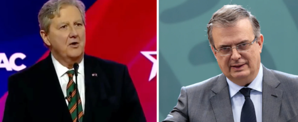 “Si no fuera por EU, los mexicanos comerían alimento para gatos: senador Kennedy; “es un racista e ignorante”: respondió Ebrard