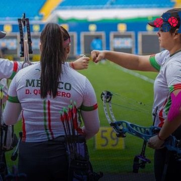 México consigue oro, plata y bronce en la modalidad de Arco Compuesto