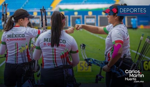 México consigue oro, plata y bronce en la modalidad de Arco Compuesto