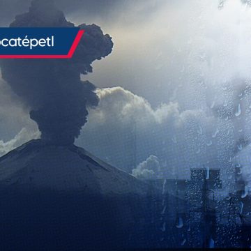 En las últimas 24 horas, el Popocatépetl registró 19 exhalaciones acompañadas de gases volcánicos y ceniza