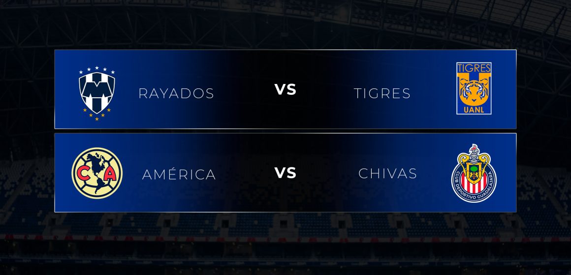 Habrá Clásicos en las Semifinales del Clausura 2023