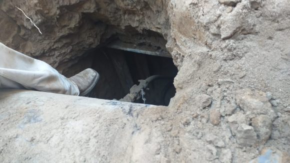 Catean taquería que era la fachada del “huachitúnel”