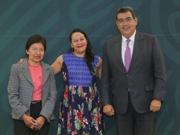 Presenta Sergio Salomón proyecto Ciudad Universitaria 2 a titular de Semarnat