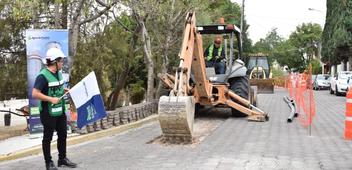 Agua de Puebla Renovará la Red de Distribución de Agua Potable en Lomas del Mármol