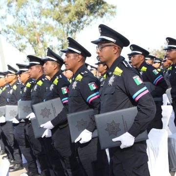 Se gradúan 61 policias en la Ciudad de Puebla