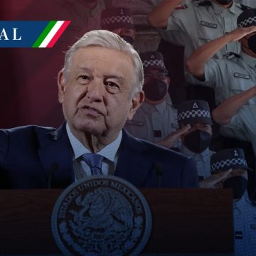 AMLO reitera que enviará iniciativa para militarizar la Guardia Nacional