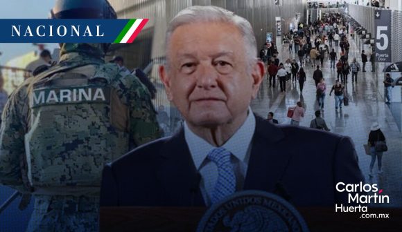 AMLO - Marina - AICM AMLO confirma que la Secretaría de Marina operará el AICM