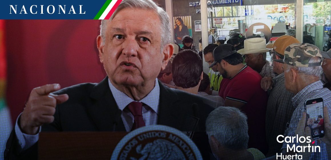 “Gobierno no permite chantajes”: AMLO a productores por toma de aeropuerto de Culiacán