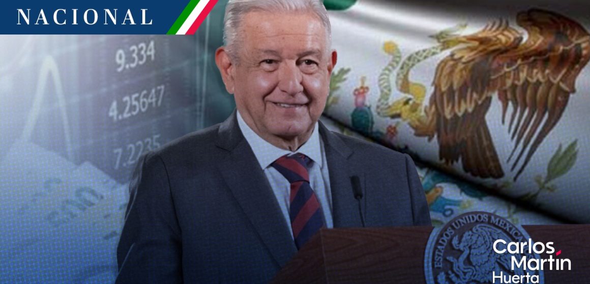 AMLO estima crecimiento económico de 4% para México este 2023