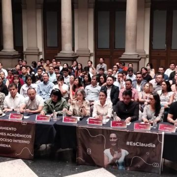 Jóvenes académicos aseguran que Claudia Sheinbaum será la primera científica presidenta de México