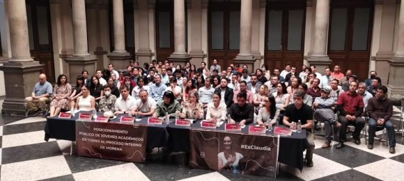 Jóvenes académicos aseguran que Claudia Sheinbaum será la primera científica presidenta de México