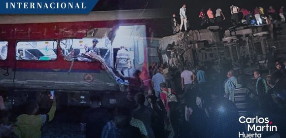 Sube a 238 la cifra de muertos por el choque de trenes en India