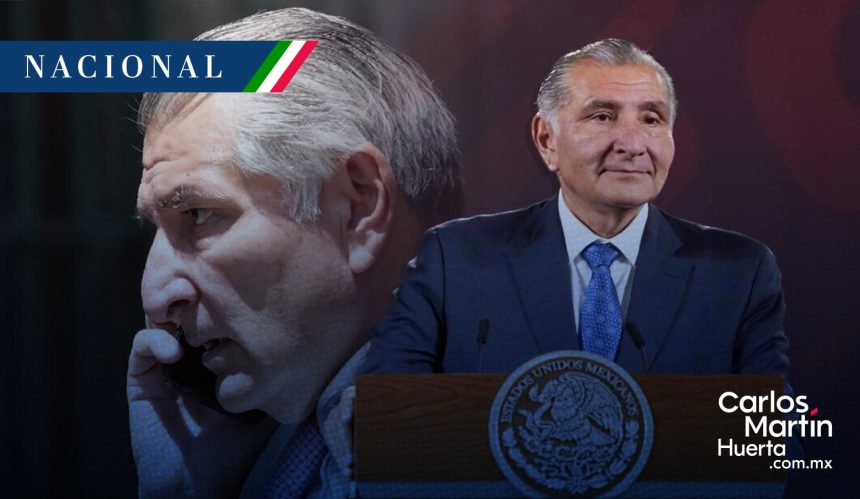 Adán Augusto López renuncia a la coordinación de Morena en el Senado