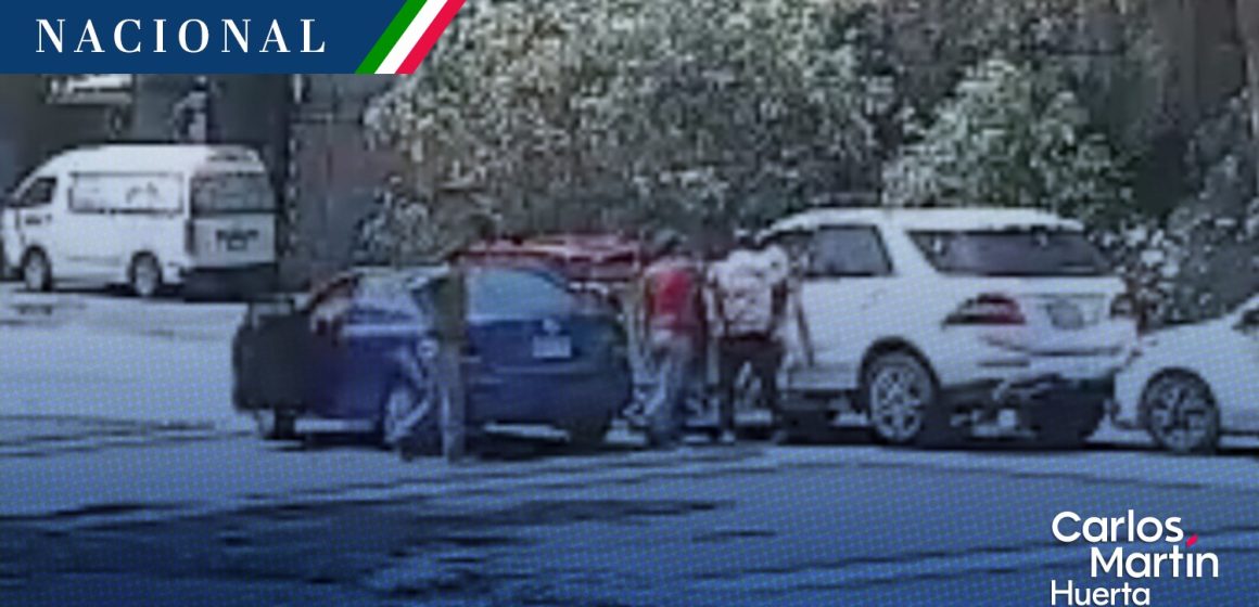 Captan presunto secuestro en la carretera México-Cuernavaca; todo en menos de un minuto