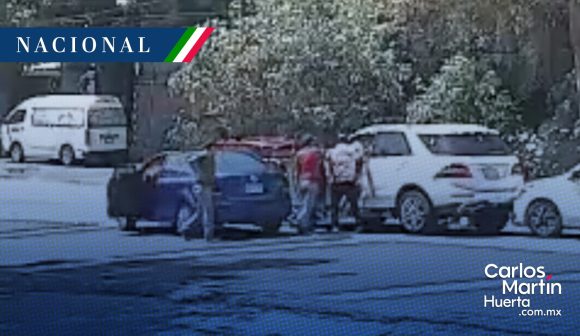 Captan presunto secuestro en la carretera México-Cuernavaca; todo en menos de un minuto