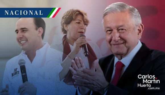 AMLO felicita a virtuales ganadores del Estado de México y Coahuila
