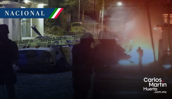 Explota coche bomba en Celaya, Guanajuato