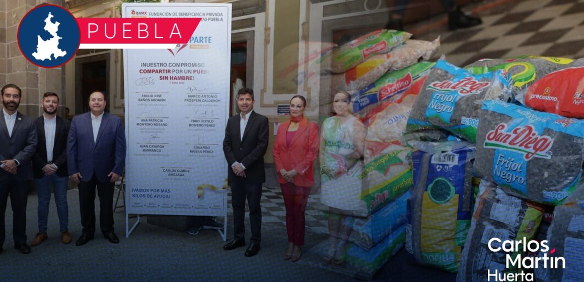 Combaten el hambre en Puebla Capital SMDIF y Banco de Alimentos; diseñan estrategia