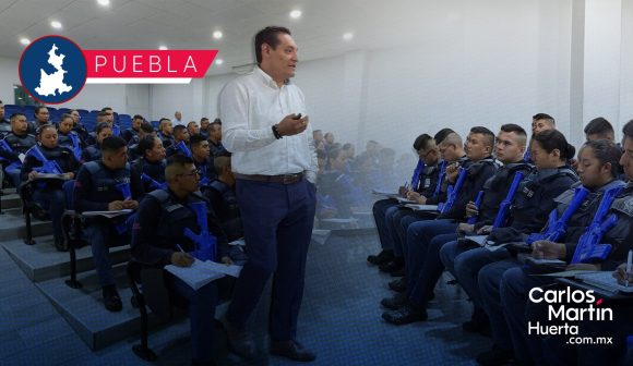 Dan Seminario Policial a la Generación XXXVI de cadetes de SSC Puebla
