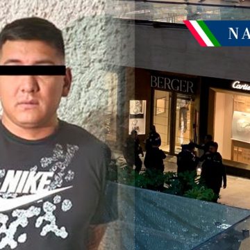 Cae presunto implicado en asalto a joyería de Plaza Antara en CDMX