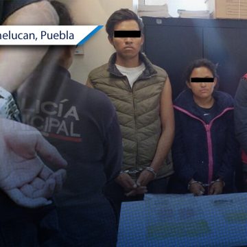Detienen con armas y droga a tres personas en Texmelucan; podrían estar relacionados con homicidio