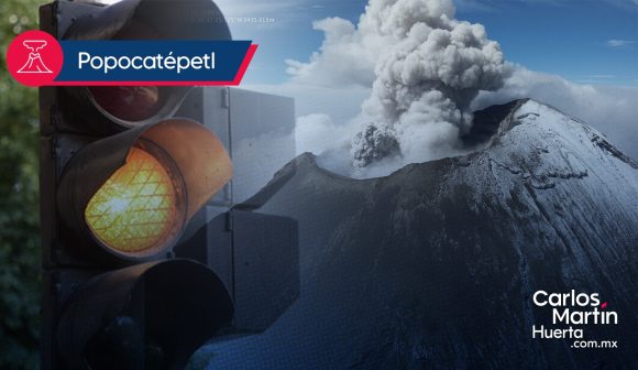 Portada Disminuya actividad del volcán Popocatépetl; permanece en Amarillo Fase 3 CMH Volcán Popocatépetl registró 107 exhalaciones en las últimas horas