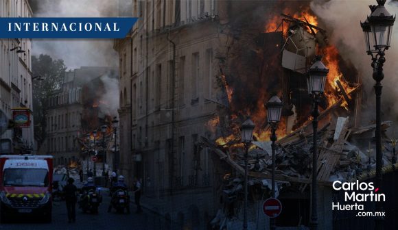 Explosión genera derrumbe de edificio y varios heridos en París