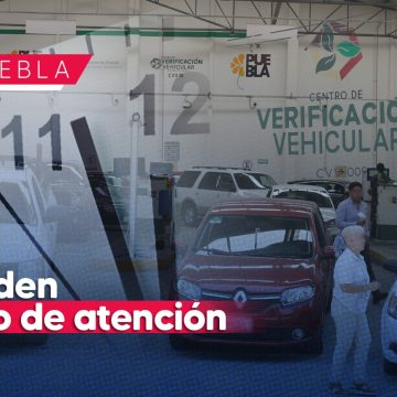 Extienden horario de verificentros en Puebla para realizar trámite