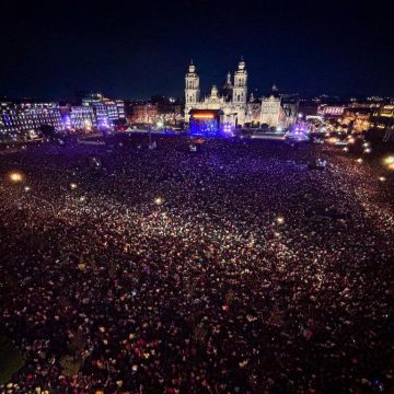 Los Fabulosos Cadillacs rompe récord de asistencia con 300 mil personas en el Zócalo de la CDMX
